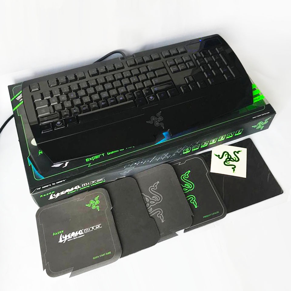 Keyboard Gaming Membran non-Mechanical Razer Lycosa Mirror [SECOND]