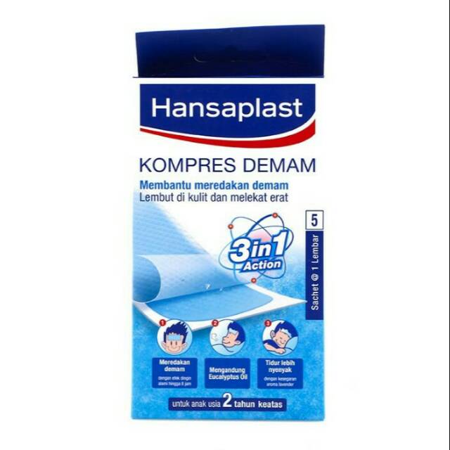 plester demam HANSAPLAST Fever Plaster 5 Sachet