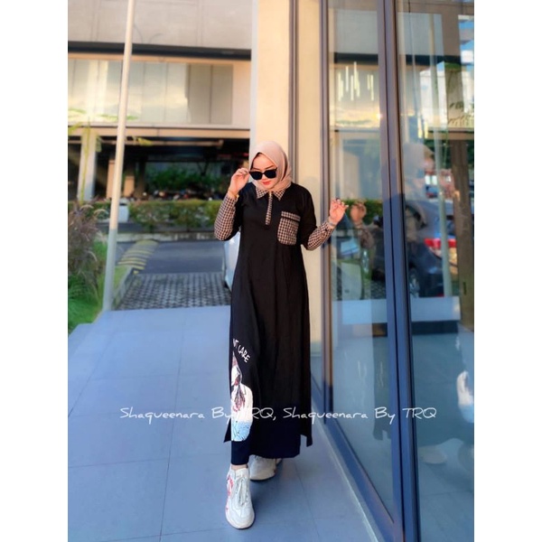 midi kaos original shaqueenara by trq