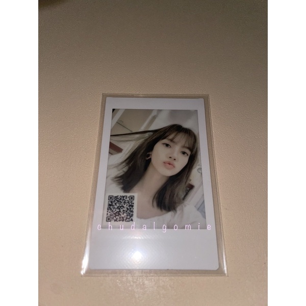 Blackpink Lisa Lalisa Voice Film Pola Hawaii Photocard Polaroid Rare Limited