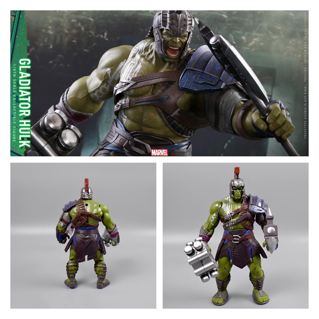 Gladiator Hulk Marvel Action Figure Kerajinan Cantik Untuk Pajangan Atau Hadiah Kado!