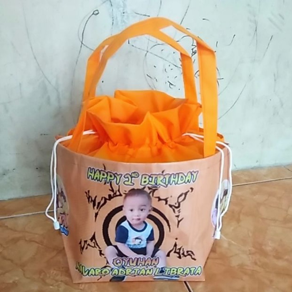 

tas ultah anak untuk kotak nasi