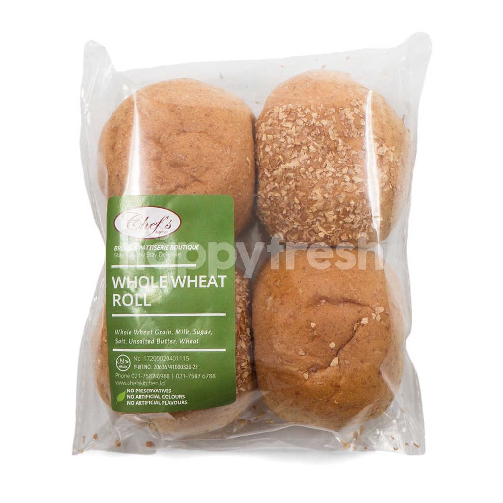 

Roti chef's kitchen brown whole wheat roll