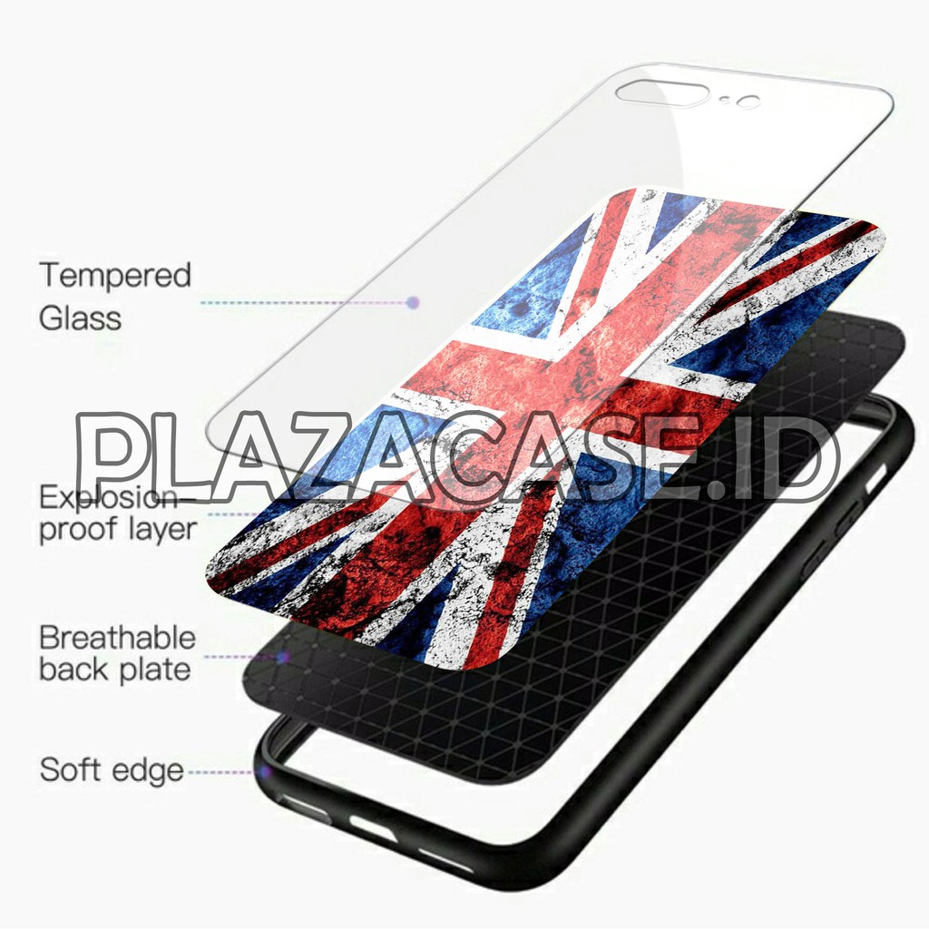 [K17] Soft Case Glass Kaca VIVO Y91C Y91 Y93 Y95 Y12 Y15 Y17 Y71 Y81 Y53 S1 Z1 PRO V15 V5 V7 V9 V11