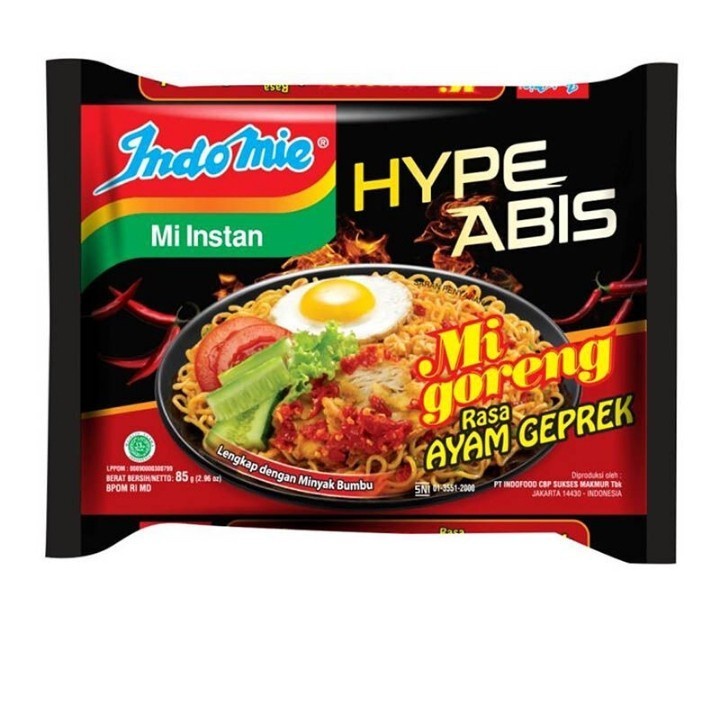 

INDOMIE HYPE ABIS RASA AYAM GEPREK 85GR