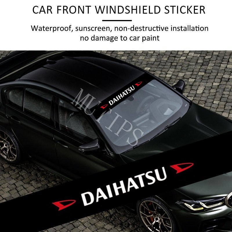 Daihatsu Stiker PVC Tahan Air Untuk Kaca Depanbelakang Mobil Rocky Taft Taruna Ayla Ceria Sigra Xenia Classy