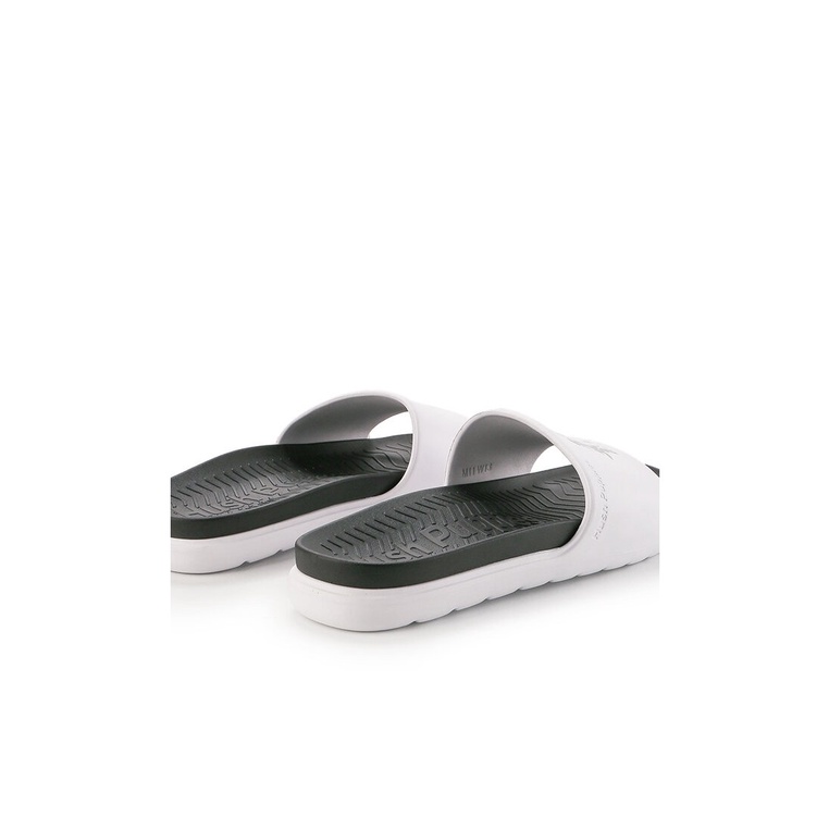 SANDAL SLIDE HUSH PUPPIES PRIA ORIGINAL CASUAL BRANDED PUTIH HM12