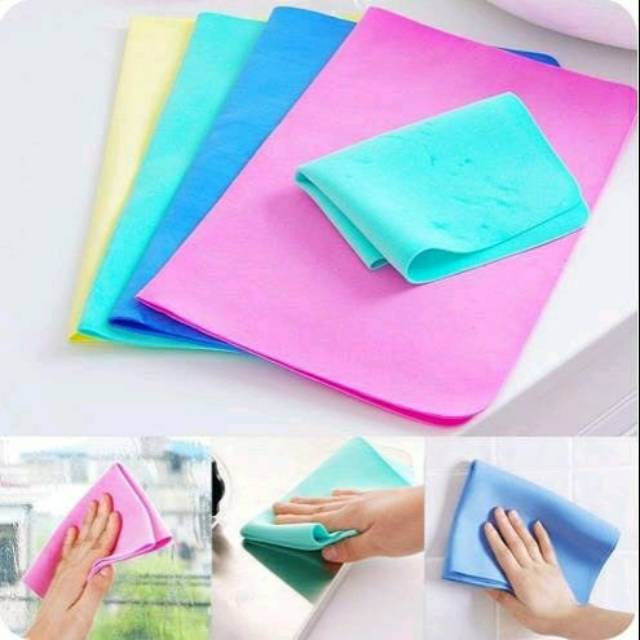 Lap Kanebo SIntesis  / Kanebo Polos Warna-,Warni
