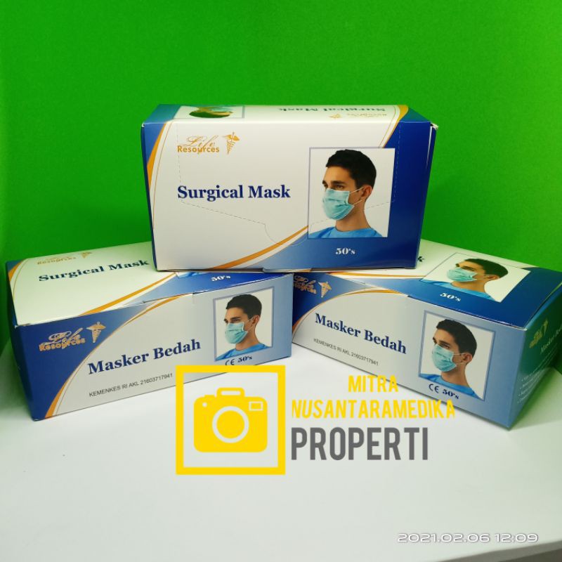 Masker Bedah Cantol Resouce