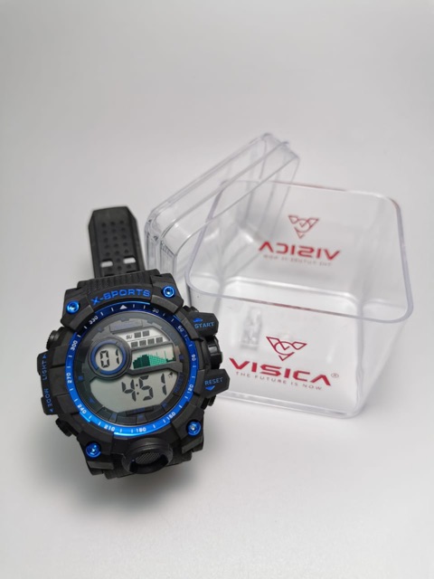 Jam Tangan Asli VISICA 640 Tali Rubber Anti Air