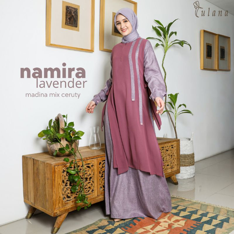 NAMIRA Dress Madina mix Ceruty