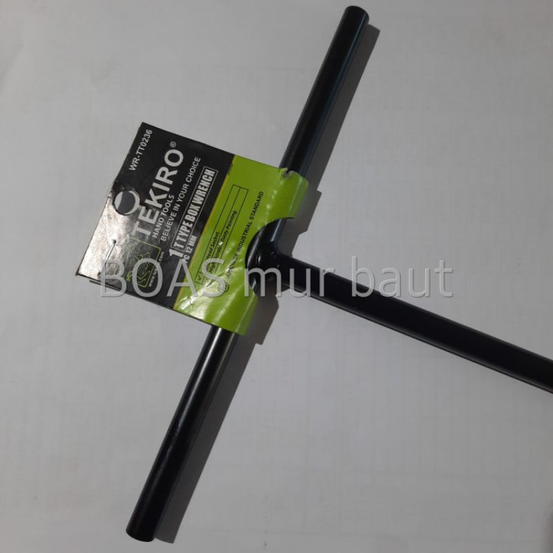 Tekiro Kunci T 12mm / sok 12 /boasmurbaut