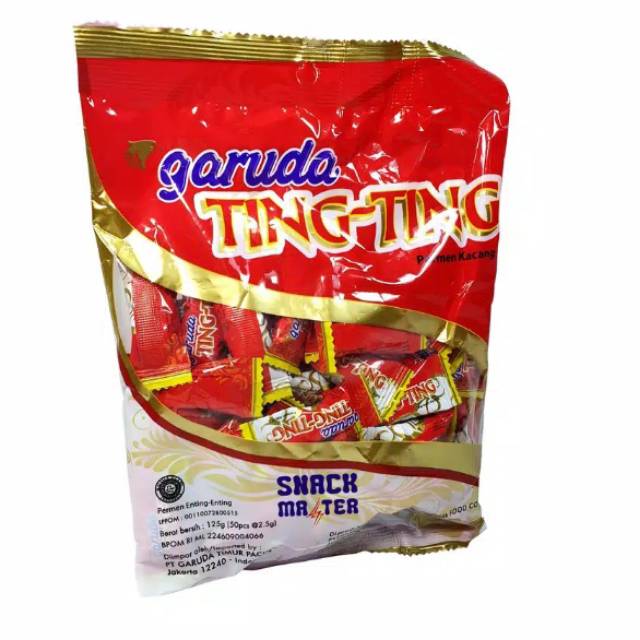 

Garuda ting-ting 125g (50 pcs 2,5g)