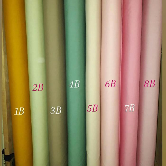 Bahan Katun Polos/Katun Poplin/Katun Jepang/Kain Katun Polos