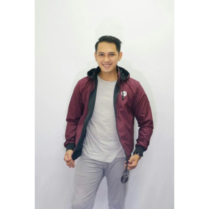 jaket bolak balik