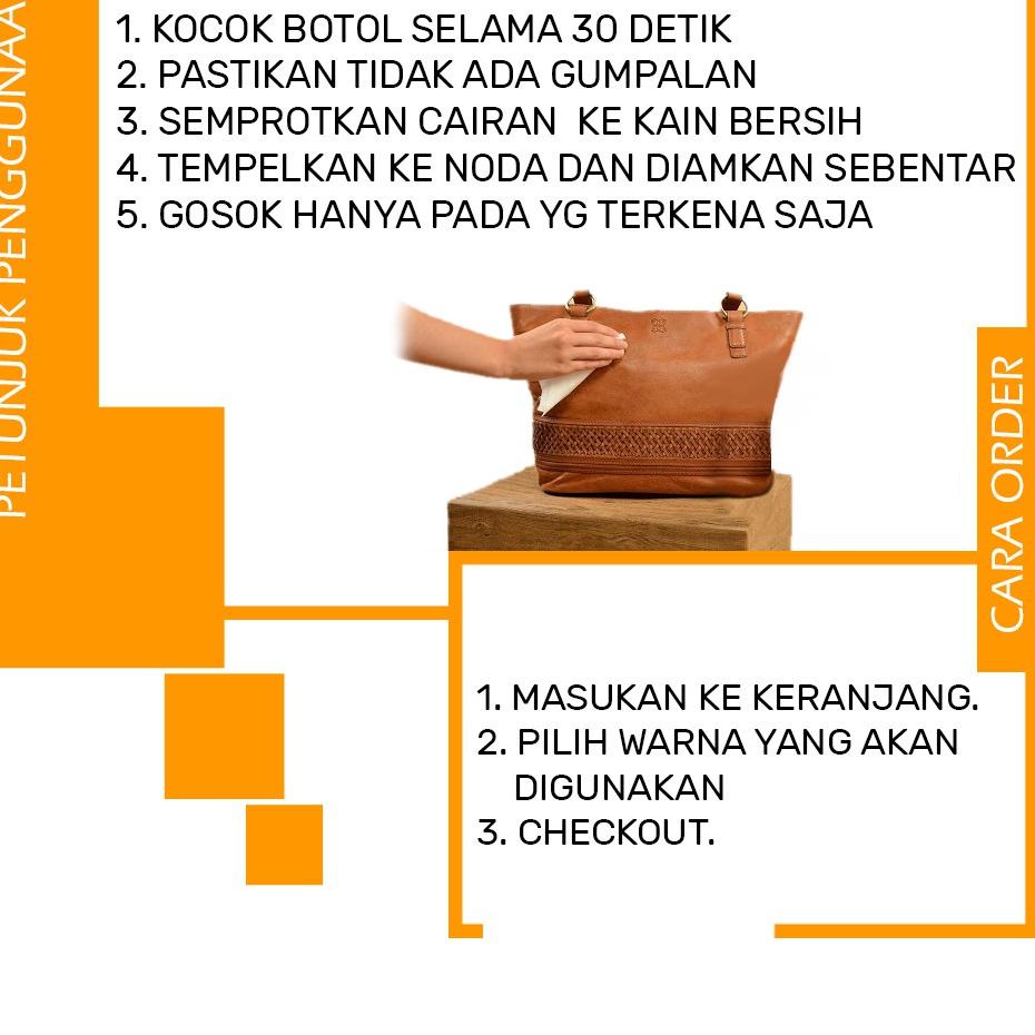 

B-UER ✓ Leather Stain REMOVER (penghapus noda kulit) Untuk Perawatan Sepatu dan Tas terviral