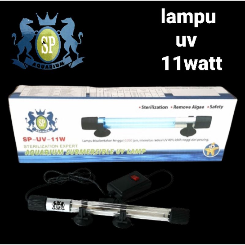 LAMPU UV 11 WATT LAMPU UV SP KUDA AQUARIUM KOLAM