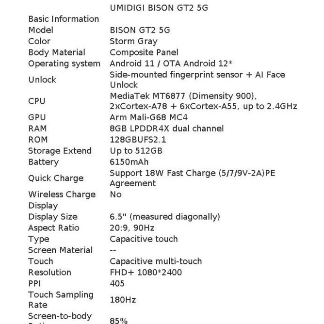 UMIDIGI BISON GT2 5G 8/128GB | BISON 2 6/128GB | BISON 2 Pro 8/256GB