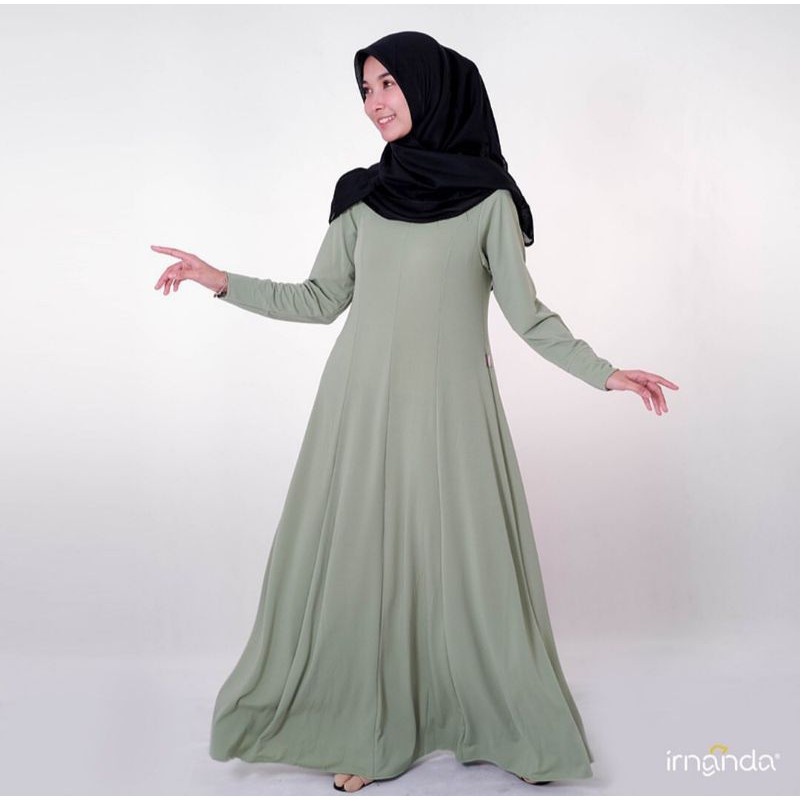 gamis jersey diamond by irnanda