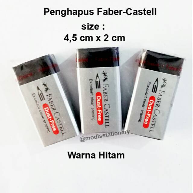 

Penghapus pensil fabercastell hitam besar