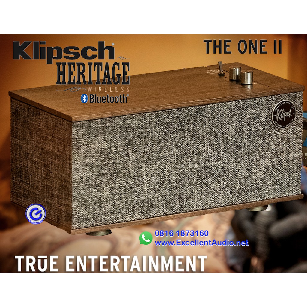 Klipsch The One II bluetooth wireless aktif speaker stereo speaker