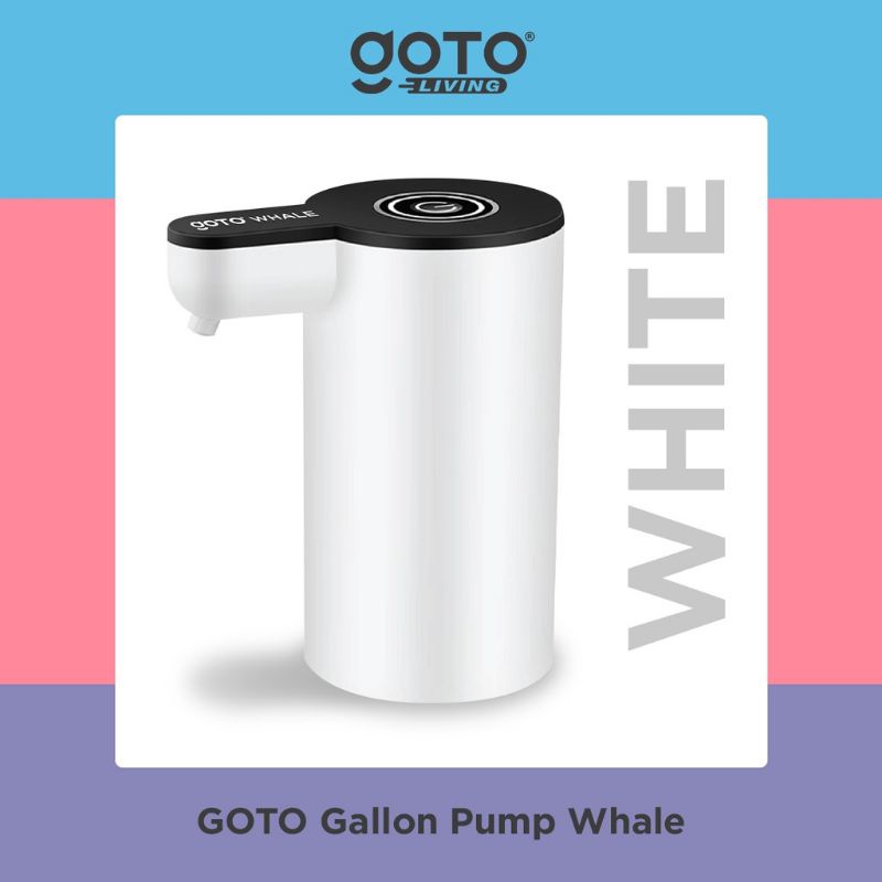 DSTORE Pompa Galon Elektrik GOTO WHALE / HYDRO PUMP Wireless Gallon Pump air minum drinking water