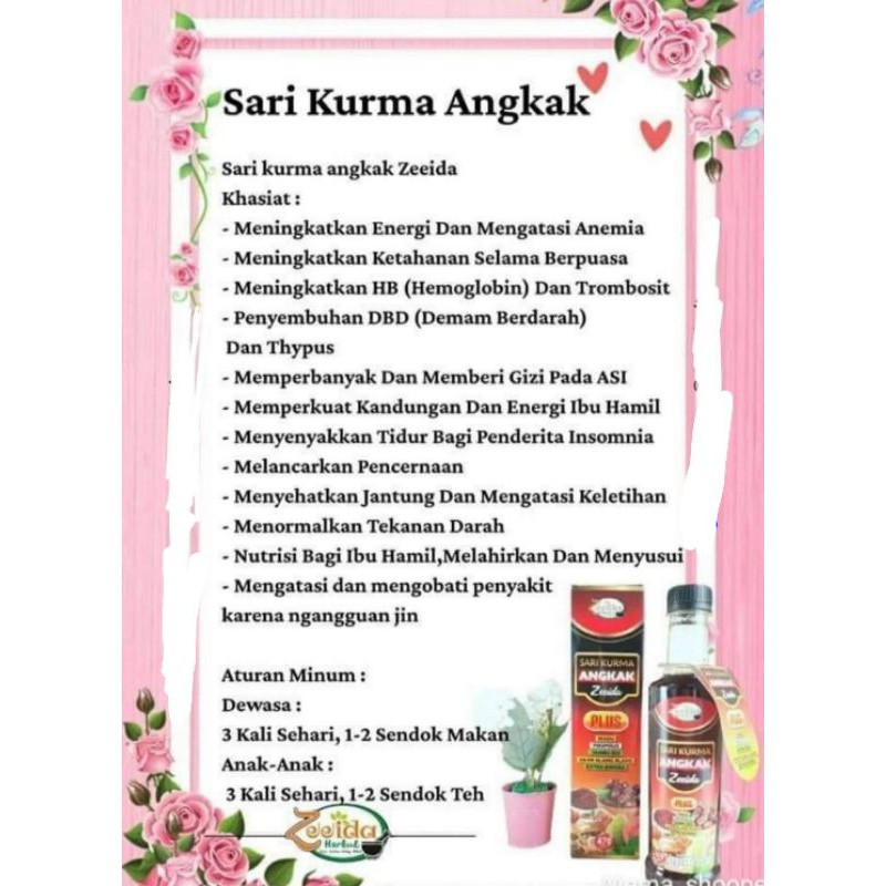 

Sari Kurma angkak zeeida