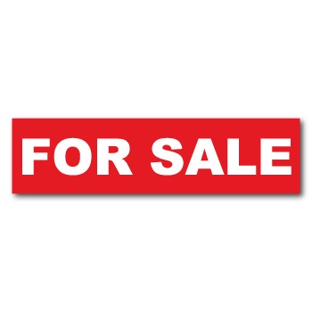 

stiker for sale / sticker forsale sign for sale - 20x5