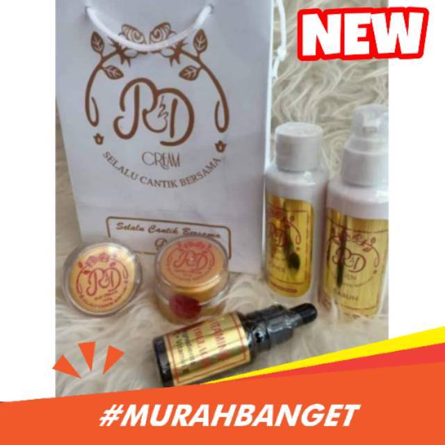 (BARU)Paket Cream RD Rinna GOLD [Kemasan TERBARU] [RD