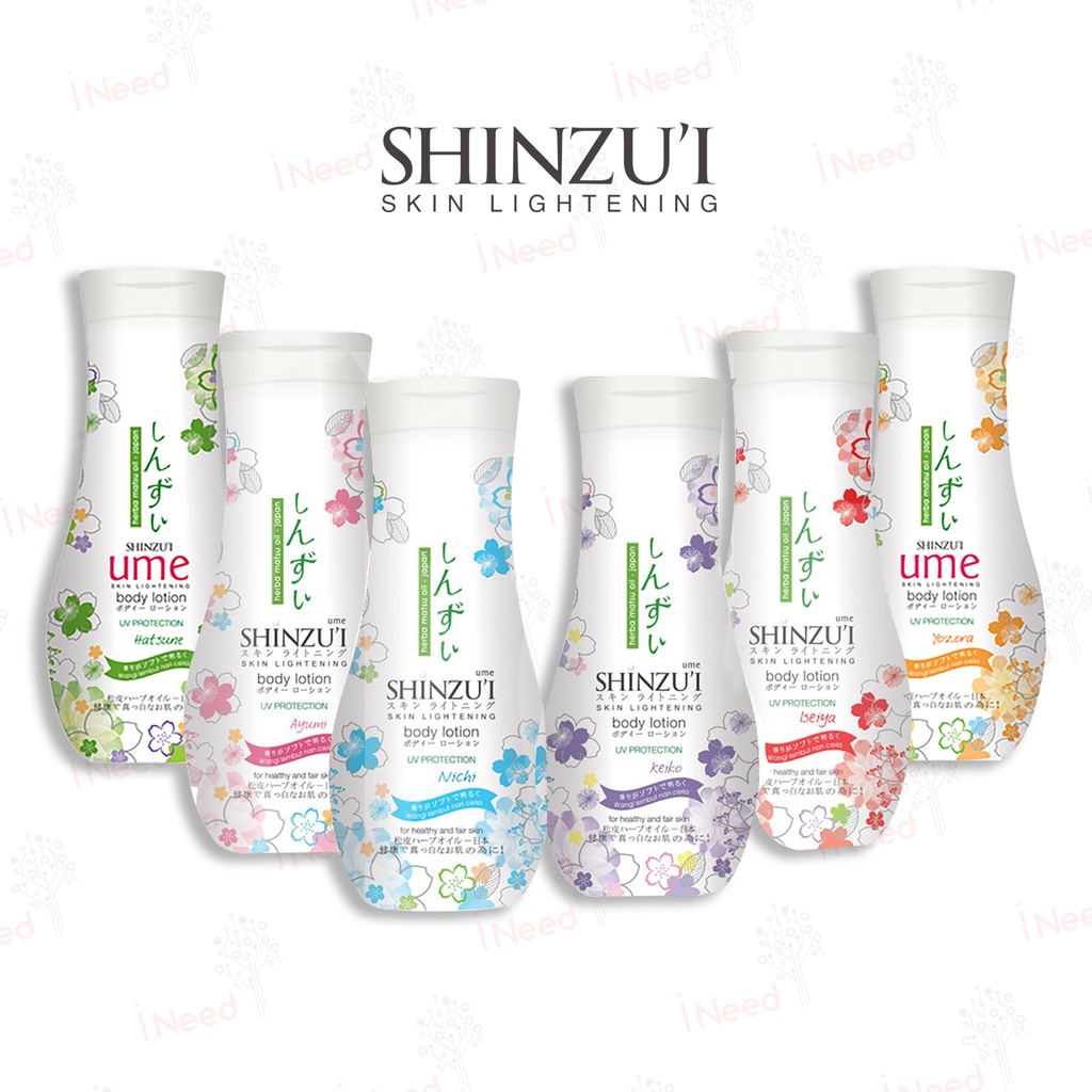 (INEED) Shinzui Ume Body Lotion 210gr