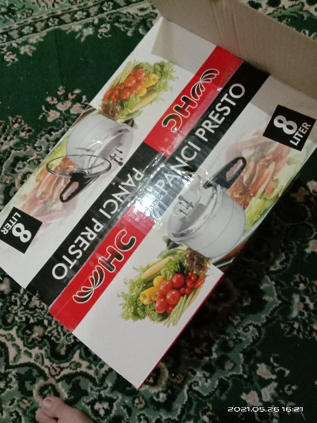 Panci Presto 8 Liter Dengan Kukusan Panci Pelembut Daging Hc