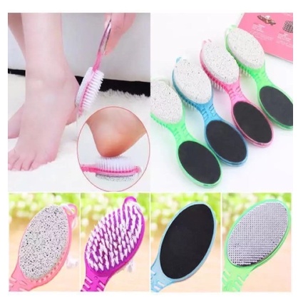 Alat Asah gosok kaki callus / foot file batu apung sikat pedicure gosok kaki batu sikat manicure