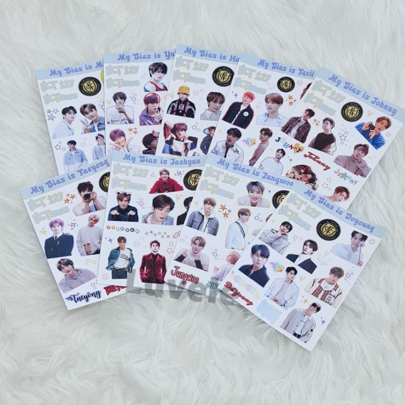 Stiker NCT 127 Sticker Set Minimal 2 pcs (baca deskripsi)