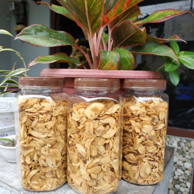

bawang putih goreng
