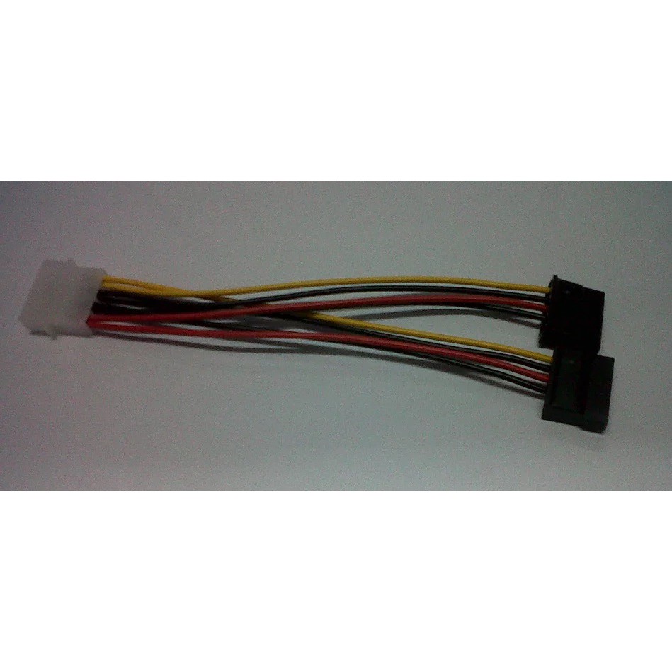 Kabel Power IDE / Molex to SATA Cabang