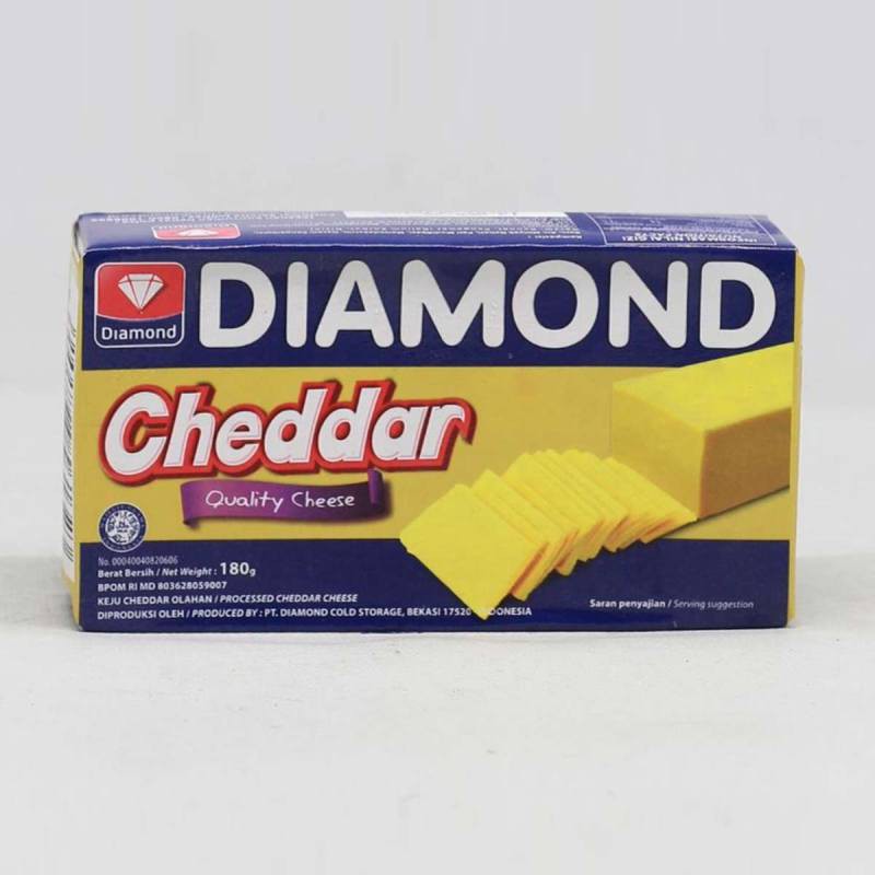 

DIAMOND CHEESE KEJU CHEDDAR 180GR