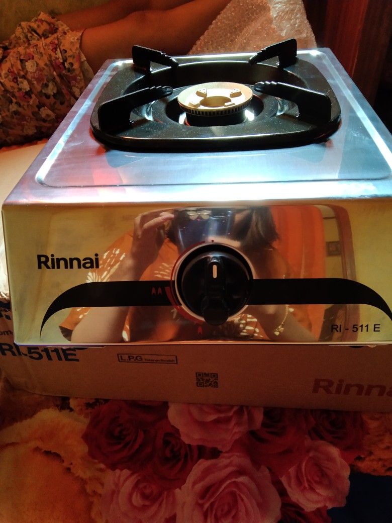 Rinnai Kompor Gas 1 Tungku Ri 511e / 511e - Bubble Wrap