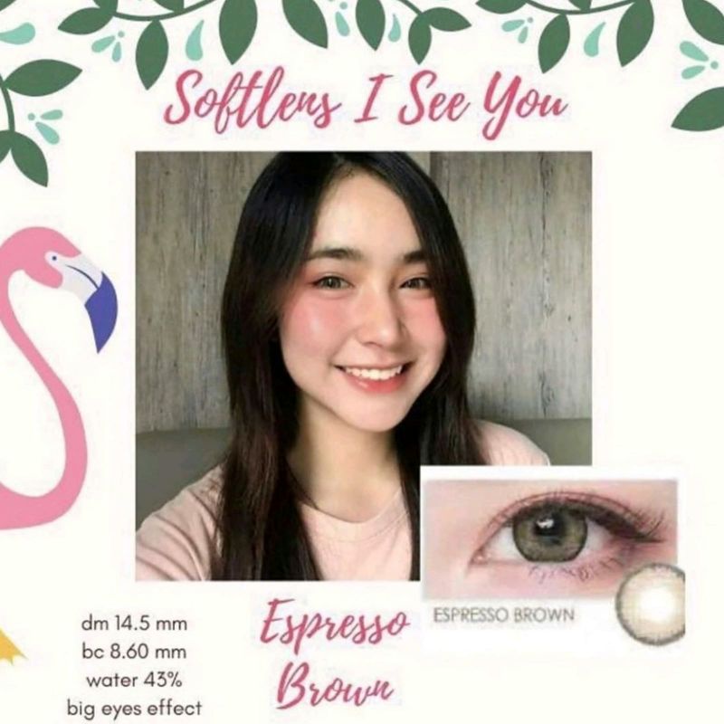 Softlens I SEE YOU by OMEGA 14.5 MM Softlen Soflen Soflens Warna NORMAL