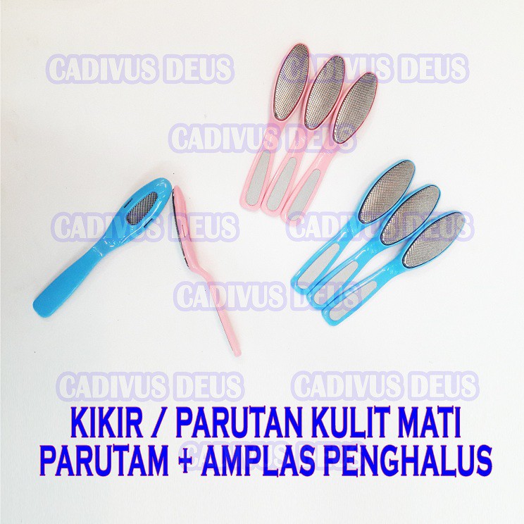 Parutan Kaki / Amplas + Kikir Kulit Mati + Kapalan / Praktis &amp; Berguna