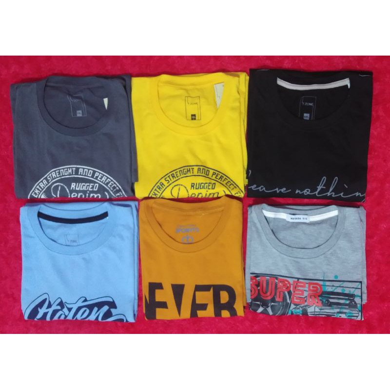 KAOS COWOK JUMBO (S-4XL) T-Zone