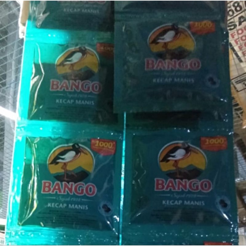 

Kecap Manis cap Bango 19 ml 1 renteng (isi 12 sachet)