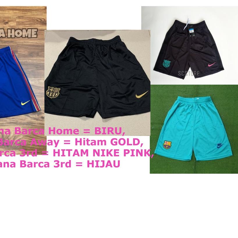 ➲ Celana Bola Barcelona Home Away 3rd 2020/2021 Grade Ori Official La Liga Spanyol ✼