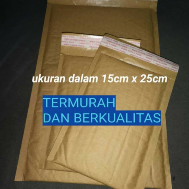 

Amplop bubble wrap padded kraft paper langsung dari pabrik (kertas warna putih)