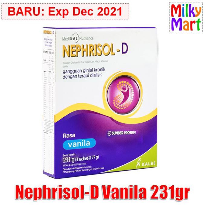 

[[BISA COD]] Nephrisol-D Vanila 231 gr 231gr BOOM SALE Kode 122