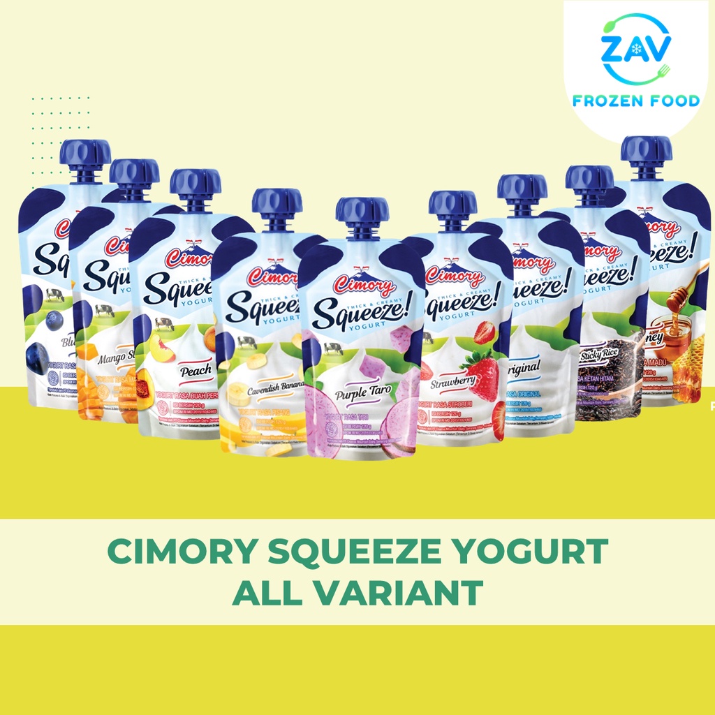 

CIMORY SQUEEZE YOGURT ALL VARIANT