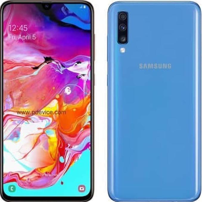 TERMURAH Samsung Galaxy A70 RAM 8GB Internal 128GB - Garansi Resmi - Hitam READY STOCK