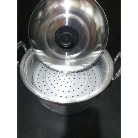 ™ Langseng Jawa No 20 / Langseng Kecil / SG 20 / Aluminium / Dandang / Panci Kukus / kukusani ♞