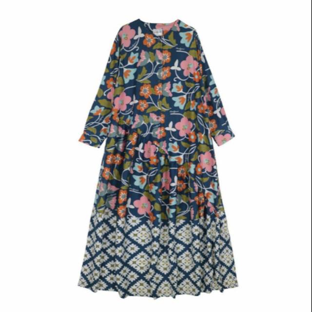 Dahlia Dress Navy Nadjani