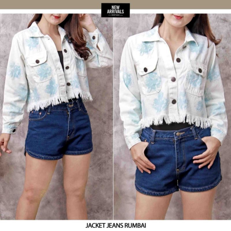jaket jeans wanita, jaket jeans wanita populer,jaket jeans
