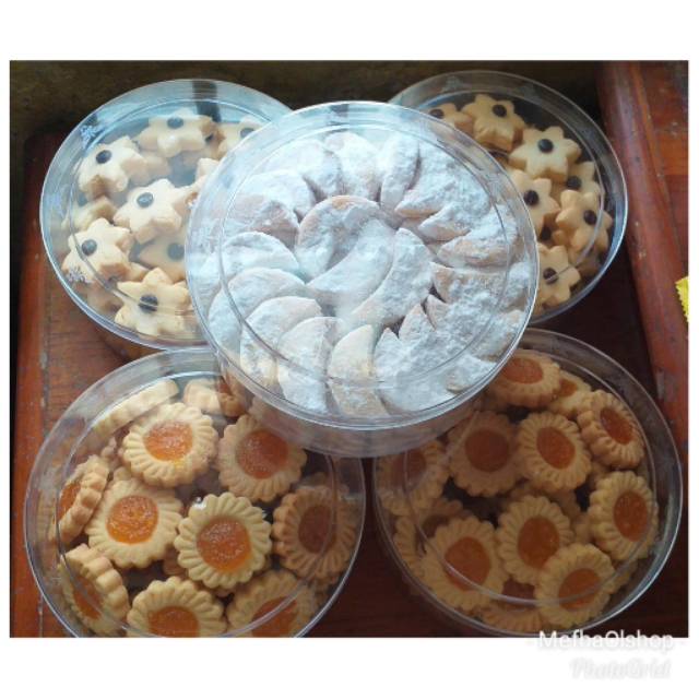 

Nastar putri salju/bintang/bunga nanas/kue kering